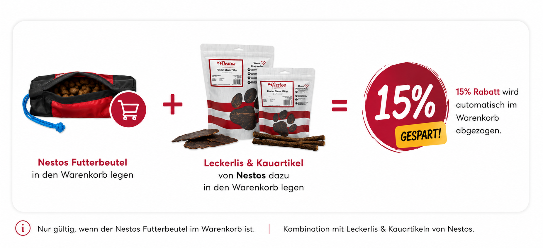 Aktion Futterbeutel