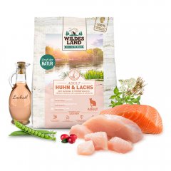 Wildes Land Classic Adult Huhn und Lachs 1,2 kg