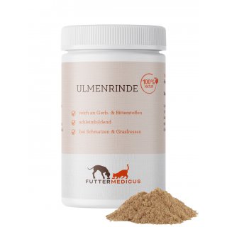 Futtermedicus Ulmenrinde - Slippery Elm Bark Pulver 
