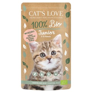 Cats Love Junior BIO Geflgel 100g