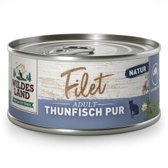 Wildes Land Filet Thunfisch Pur