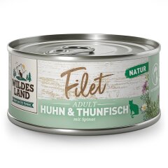 Wildes Land Filet Huhn & Thunfisch
