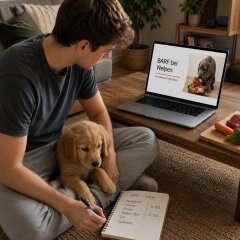 Online BARF Workshop für Welpen – Welpen von...