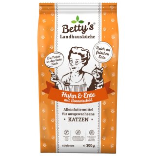 Betty´s Landhausküche Katze – Huhn & Ente