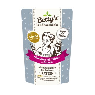 Bettys Landhausküche SENIOR – Hühnchen mit Kürbis & Lachsöl
