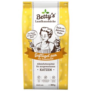 Betty´s Landhausküche Katze – Geflügel pur