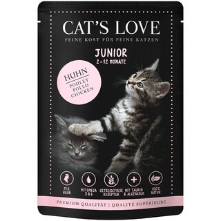Cats Love Junior Huhn 85g