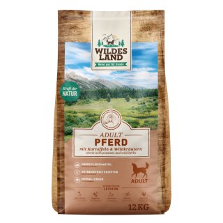Wildes Land Classic Adult Pferd mit Kartoffeln und Wildkräutern