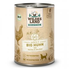 Wildes Land BIO Adult Huhn mit Kürbis & Zucchini