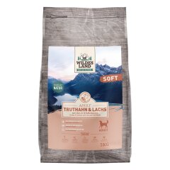 Wildes Land Soft Adult Truthahn und Lachs mit Reis und...